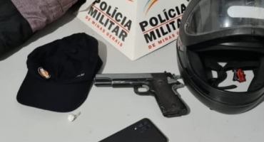 Suspeito de assaltar barbearia na cidade de Patos de Minas é preso pela Polícia Militar 