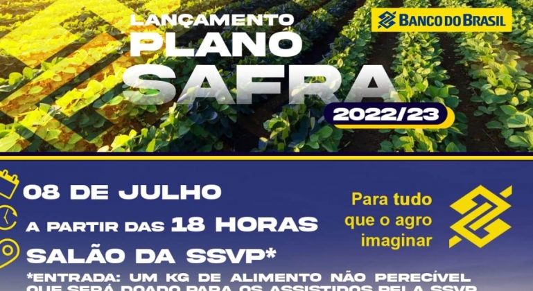 Banco do Brasil de Lagoa Formosa promove Encontro de Produtores Rurais para anúncio do Plano Safra 2022/2023