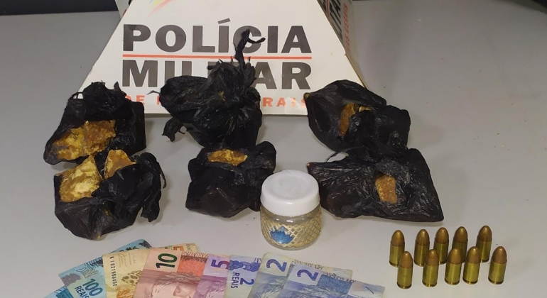 Denúncia de suposta tortura leva PM a encontrar munições e droga em casa no Bairro Nossa Senhora Aparecida