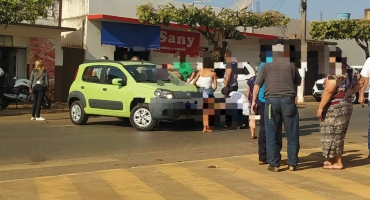 Carmo do Paranaíba – Motociclista se envolve em acidente e tem perna fraturada