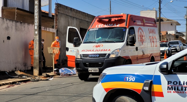 Tenente do Corpo de Bombeiros de Patos de Minas morre atropelado em Patrocínio 