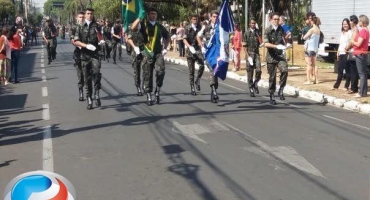 Desfile cívico-militar e estudantil em comemoração ao Dia da Independência do Brasil será realizado em Patos de Minas 