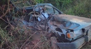 Condutora de 70 anos morre em acidente na MG-230 em Rio Paranaíba