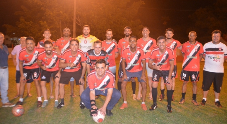 Campeões do Campeonato Regional em 2012 com o Santa Cruz de Lagoa Formosa se encontram para confraternização 