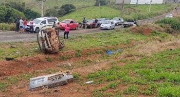 Acidente na MG-235 em São Gotardo mata motorista e deixa passageira ferida 