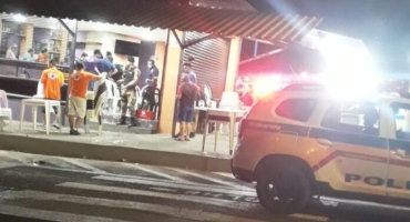 Patrocínio – Homem é executado a tiros em porta de estabelecimento comercial; veja vídeo