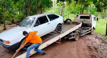 Polícia Militar de Lagoa Formosa recupera carro furtado e prende autores do crime