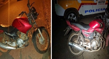 Criança de 11 anos e dois adolescentes são apreendidos suspeitos de cometerem furtos de motocicletas em Patos de Minas