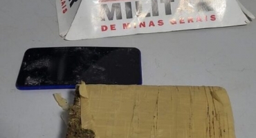 Lagoa Formosa: Polícia Militar Rodoviária apreende barra de maconha na BR-354