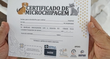 Patos de Minas é selecionado para receber mais de 4 mil microchips para cães e gatos do município