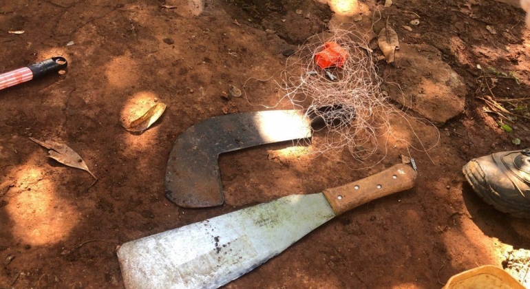 Após atacar PMs em Patos de Minas homem é atingido por disparos de arma de fogo