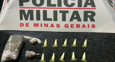  Polícia Militar apreende drogas no Distrito de Beira Rio e encaminha suspeito de tráfico para a delegacia