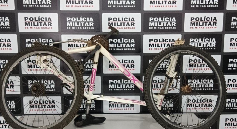 Lagoa Formosa - Polícia Militar recupera bicicleta furtada e prende autor do crime