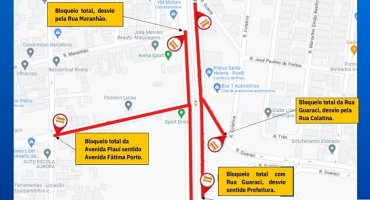 Obras de canalização do Córrego do Monjolo devem começar na próxima semana; confira primeiras interdições