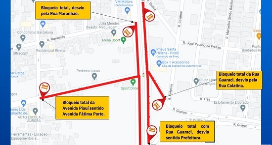 Obras de canalização do Córrego do Monjolo devem começar na próxima semana; confira primeiras interdições