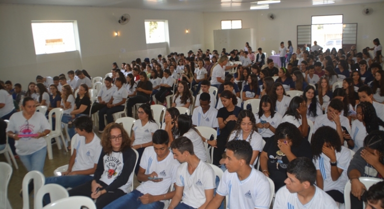 Evento de Educação em Saúde no Carnaval é realizado para os alunos das estaduais de Lagoa Formosa 