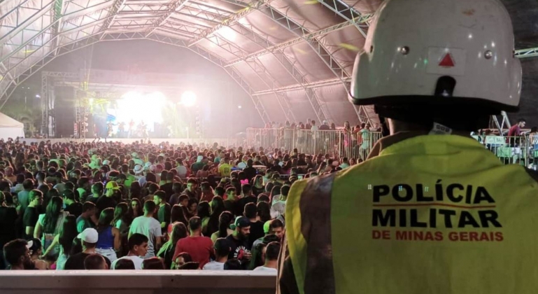 Lagoa Formosa - Polícia Militar garante segurança no segundo dia do Carnalagoa