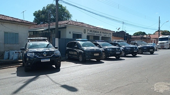 Delegacia Regional de Patos de Minas participa das prisões de suspeitos de roubar fazendas em Presidente Olegário