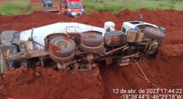 Patos de Minas - Mesmo com esforços do Corpo de Bombeiros trabalhador soterrado em obra não resiste e morre