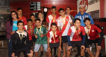 Escolinha de Futebol da Prefeitura de Lagoa Formosa realiza campeonato interno