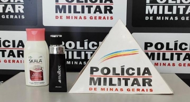 Lagoa Formosa – Homem com mandado de prisão e capturado pela Polícia Militar carregando produtos furtados