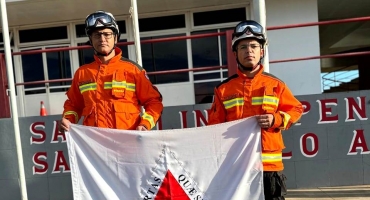 Comandante dos Bombeiros de Patos de Minas coordena equipe do CBMMG em missão humanitária no Canadá