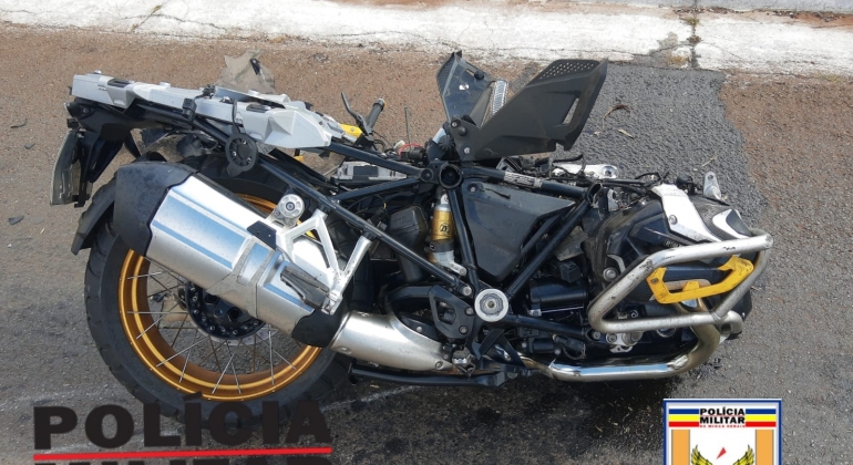 Motociclista morre em acidente na BR-146; próximo ao Distrito de Brejo Bonito 