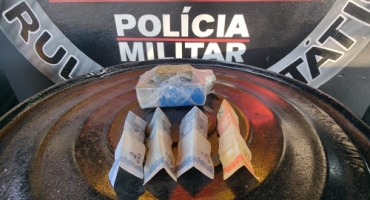 Jovem de Carmo do Paranaíba é preso em Patos de Minas com meio quilo de maconha 