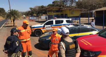 Corpo de Bombeiros, PM e PRF lançam operação contra incêndios nas rodovias