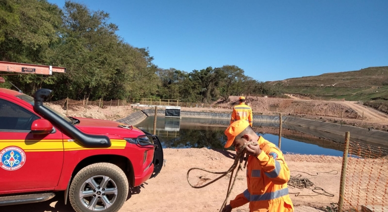 Identificado corpo de homem que se afogou em lagoa de chorume em Patos de Minas