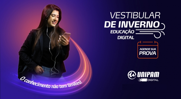 Período de inscrição para Vestibular de Inverno da Educação Digital do Unipam chega na sua reta final