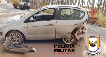  Motorista de 74 anos sofre fraturas na face em grave acidente ocorrido na AMG-1410 em Carmo do Paranaíba 