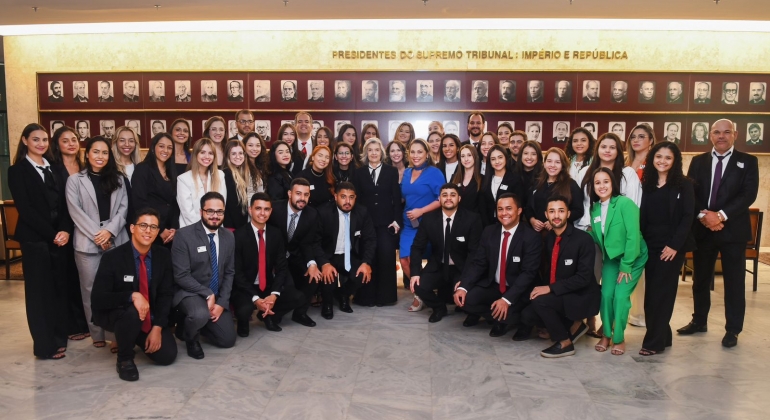 Alunos do curso de Direito participam do “Projeto Brasília”