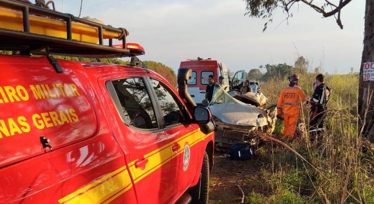 Funcionário de empresa da cidade de Lagoa Formosa morre em acidente na BR-365