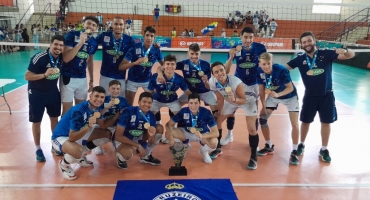 Patos de Minas - Time do Sada Cruzeiro vence o Campeonato Mineiro de Vôlei Masculino série B