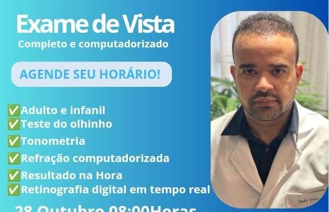 Sindicato dos Produtores Rurais de Lagoa Formosa realiza exames com médico oftalmologista a preço popular 