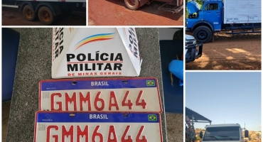 São Gotardo e Rio Paranaíba - Polícia Militar recupera automóvel furtado e apreende veículos com sinais de adulteração