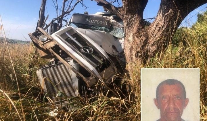 Caminhoneiro de 63 anos morre em acidente na MGC-354, em Patos de Minas