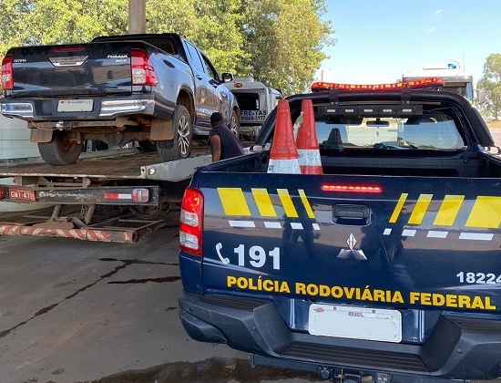 Caminhonete furtada no município de Lagoa Formosa é recuperada pela Polícia Rodoviária Federal