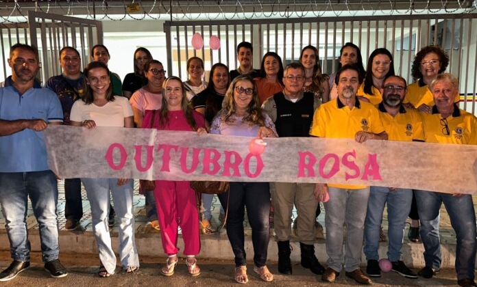 Carmo do Paranaíba – Finalizando a campanha do Outubro Rosa, Polícia Militar realiza palestra sobre o tema e relembra importância da prevenção