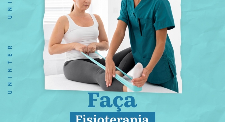 O Centro Universitário Uninter Patos de Minas lança curso superior de Fisioterapia, modalidade Semipresencial; bolsas com até 50% de desconto