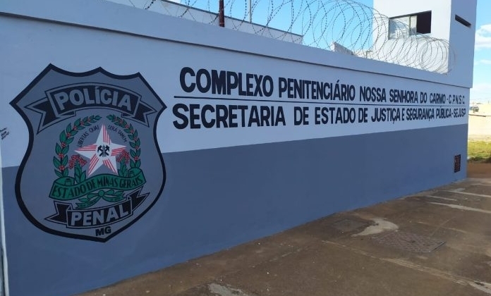 Detento é morto por colega de cela na penitenciária de Carmo do Paranaíba