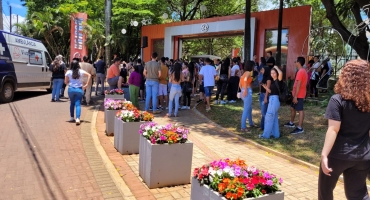 Candidatos de várias partes do país realizam provas do Vestibular UNIPAM 2024 em Patos de Minas 
