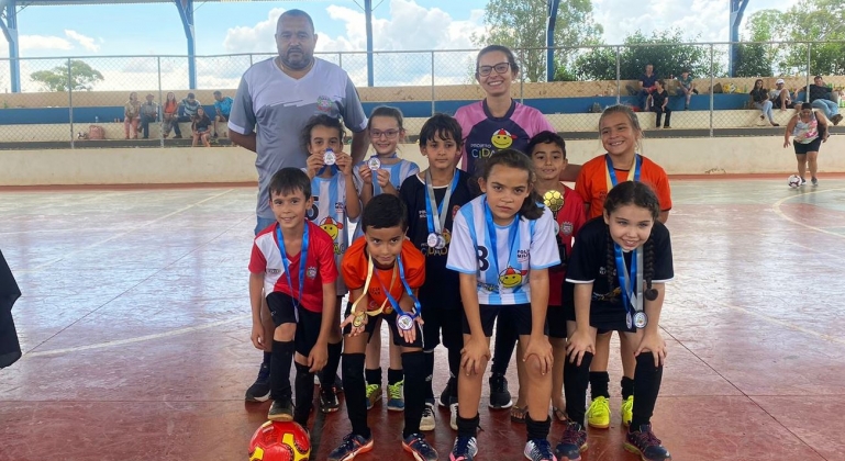 2ª Copinha de Futsal Infantil é realizada no Distrito de Monjolinho