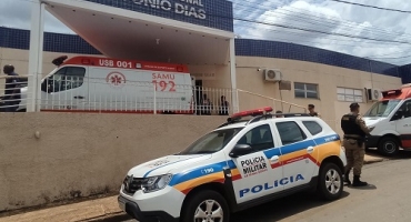 Suspeito de praticar furtos em Patos de Minas reage a abordagem  policial e acaba baleado