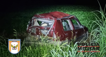 Serra do Salitre - Motorista de caminhão colide contra traseira de automóvel que trafegava em baixa velocidade pela MG-187 