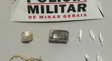 Polícia Militar de Varjão de Minas prende dupla suspeita de tráfico de drogas