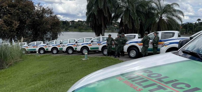 Polícia Militar de Meio Ambiente de Carmo do Paranaíba, João Pinheiro e São Gonçalo do Abaeté recebem novas viaturas do Governo de Minas