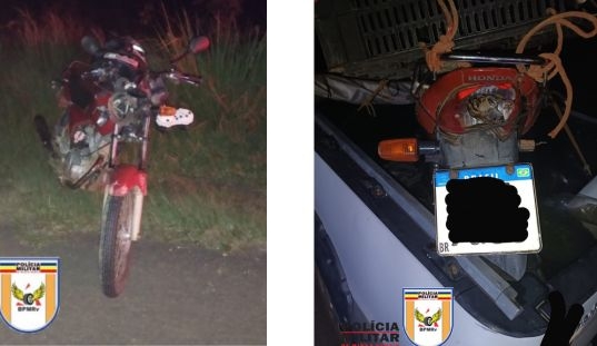 Rio Paranaíba - Colisão entre motos deixa homem ferido na BR-354