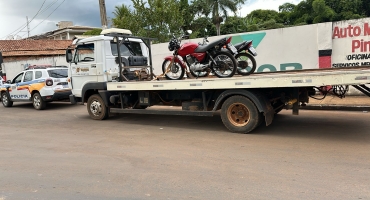 Operação Férias Seguras da Polícia Militar apreende motocicletas em Lagoa Formosa 